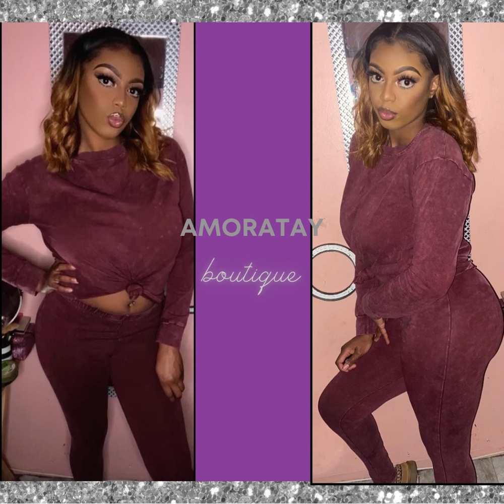 Lounge wear two piece set